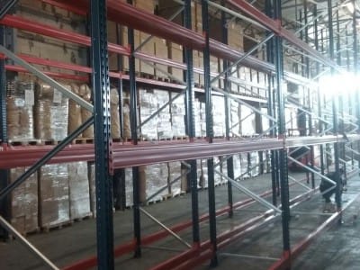 SIA "FORPOST TERMINAL", WAREHOUSE, RIGA - installation of new warehouse equipment 9